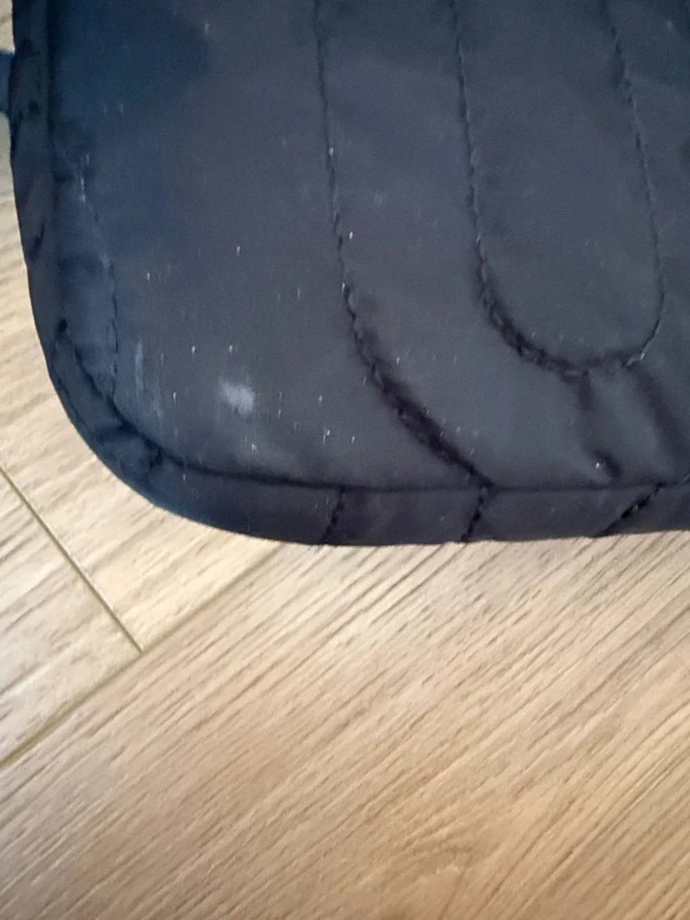 Marc Jacobs Black Quilted Nylon Laptop Tote